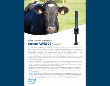 Fiche technique Lecteur AWR300