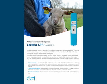 Fiche technique Lecteur LPR