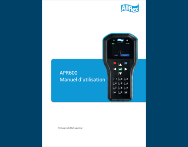 Guide d'utilisation Lecteur APR600