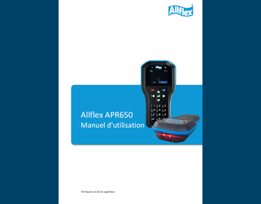 Guide d'utilisation Lecteur APR650