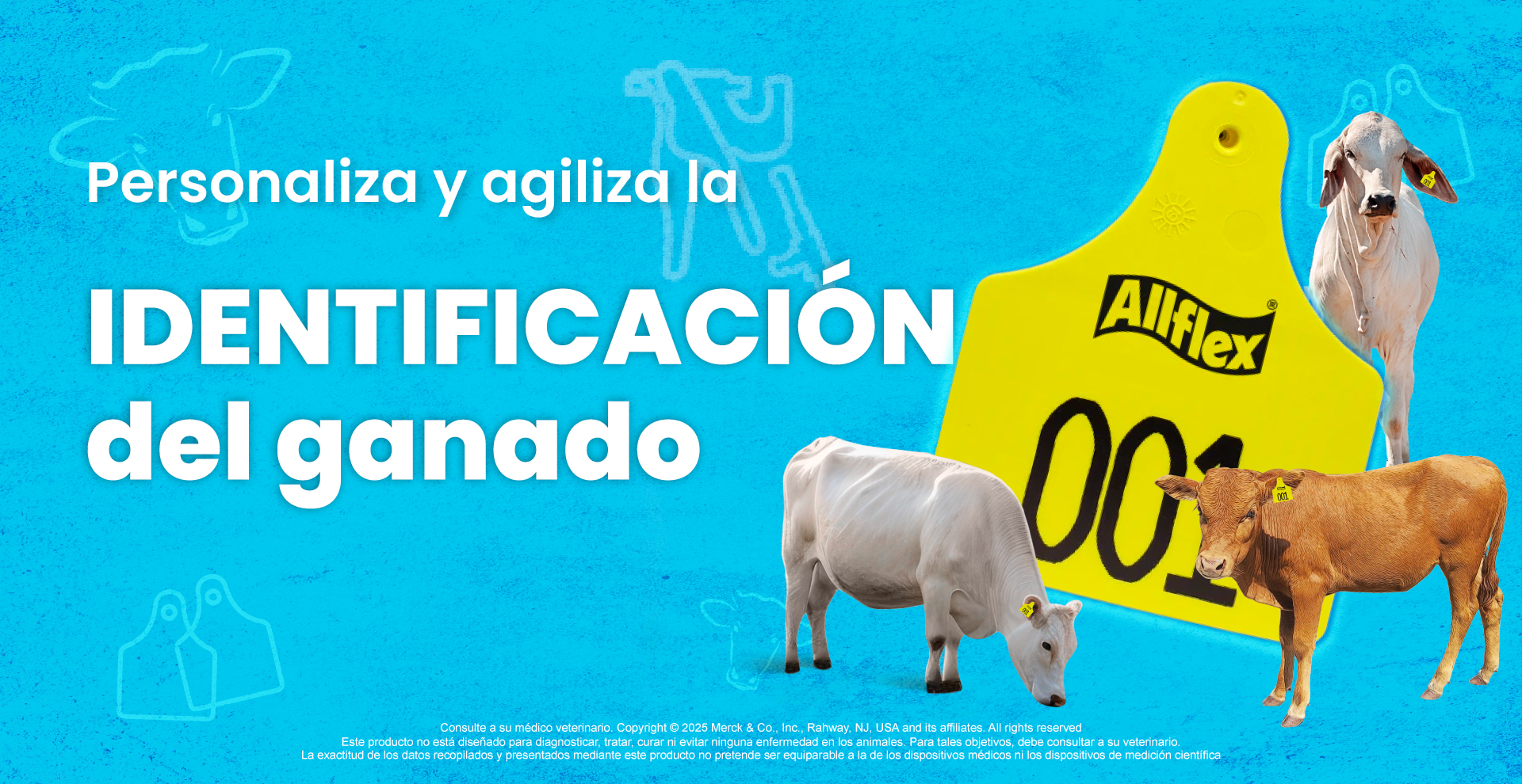 personaliza la identificacion de ganado
